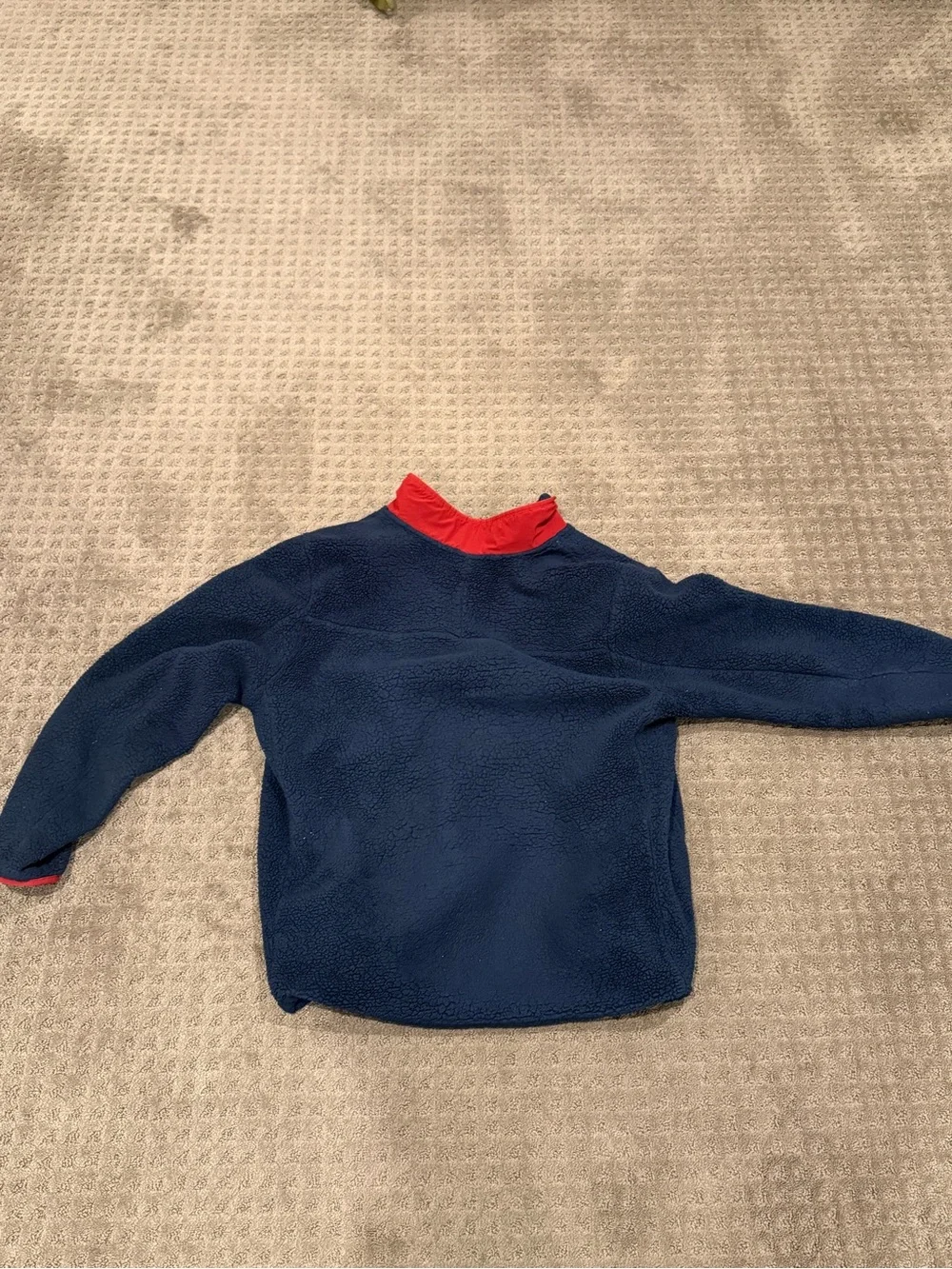 North Face navy fleece